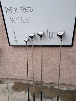 Wilson Hyper Speed Golf Woods Set 1-3-4-5