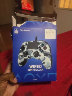 Ps4 wired controller camo