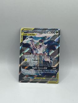 Non TCG Pokemon Reshiram & Zekrom Gx Fan Art Card