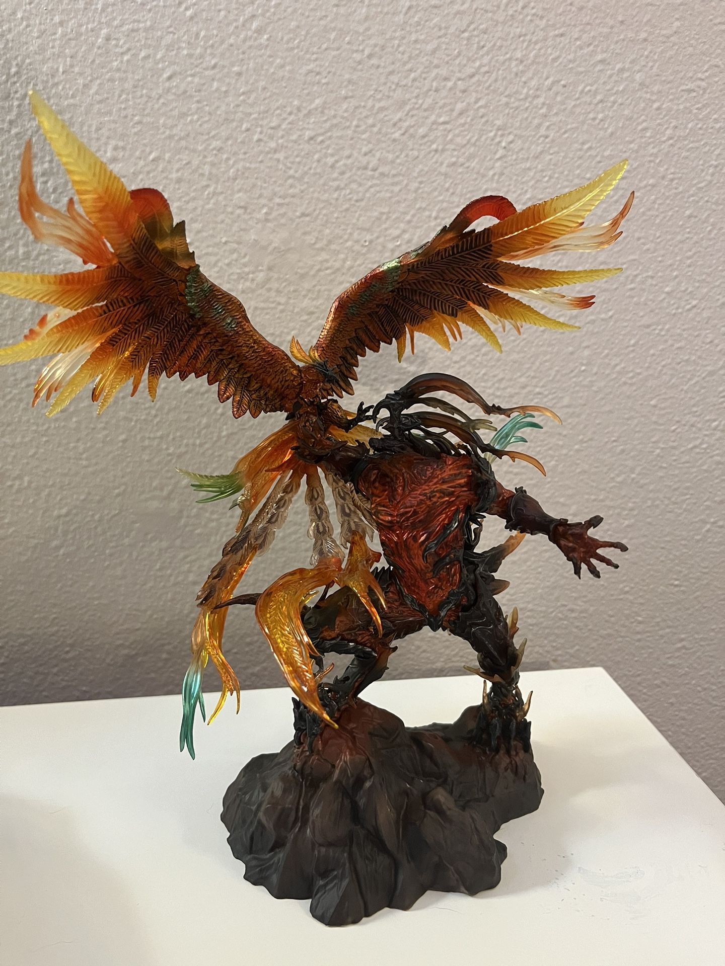 Final Fantasy XVI Collector's Edition Statue Figure Phoenix vs Ifrit