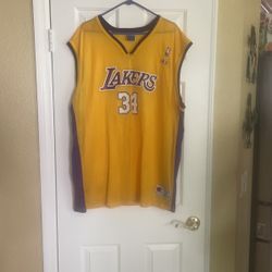 Lakers Xl Jersey Shaq O Neal