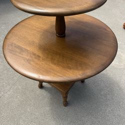 Vintage 3 tier table