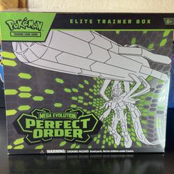 Pokemon Perfect Order ETB Elite Trainer Box SEALED