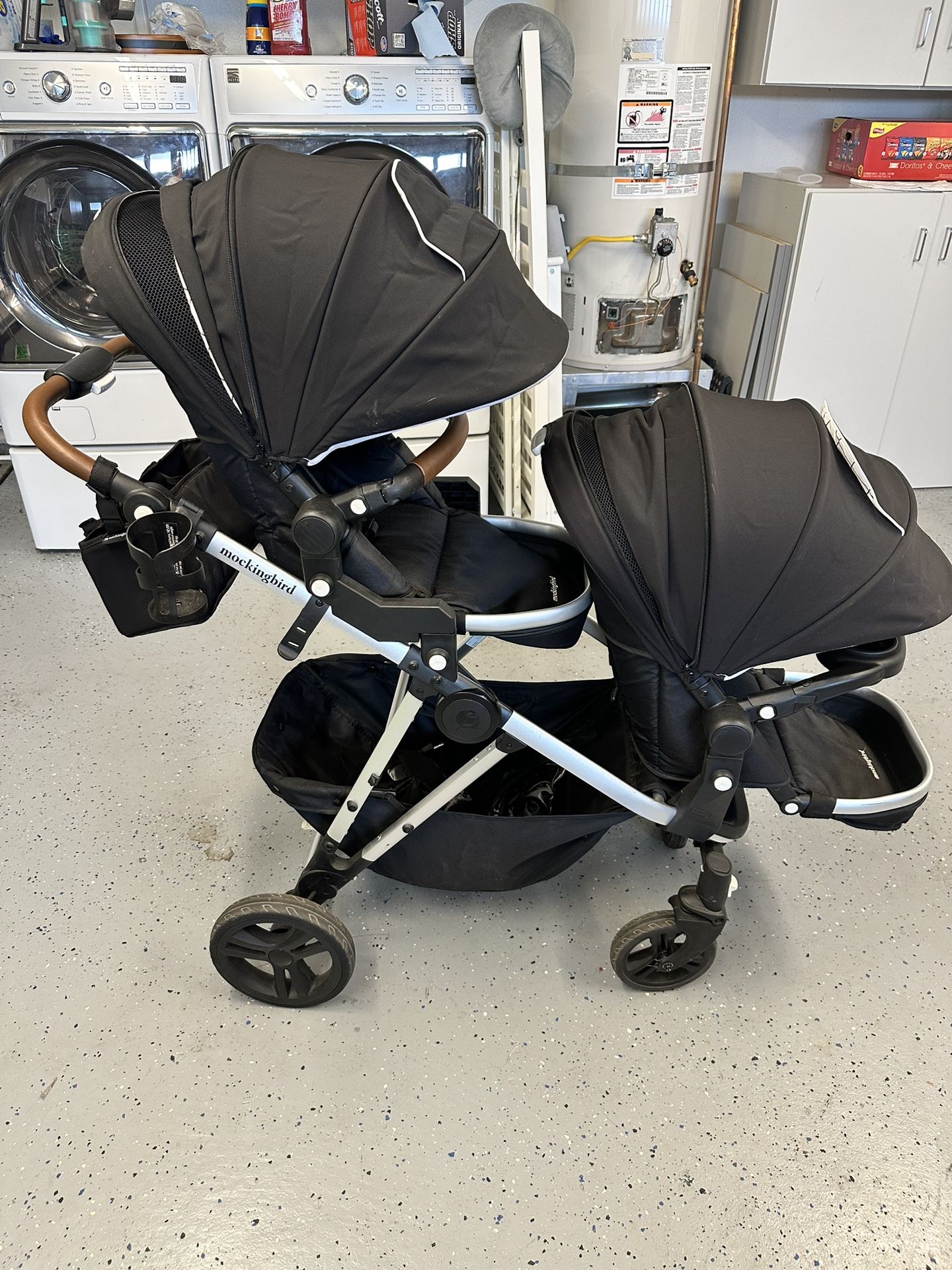 Mockingbird Single To Double Stroller
