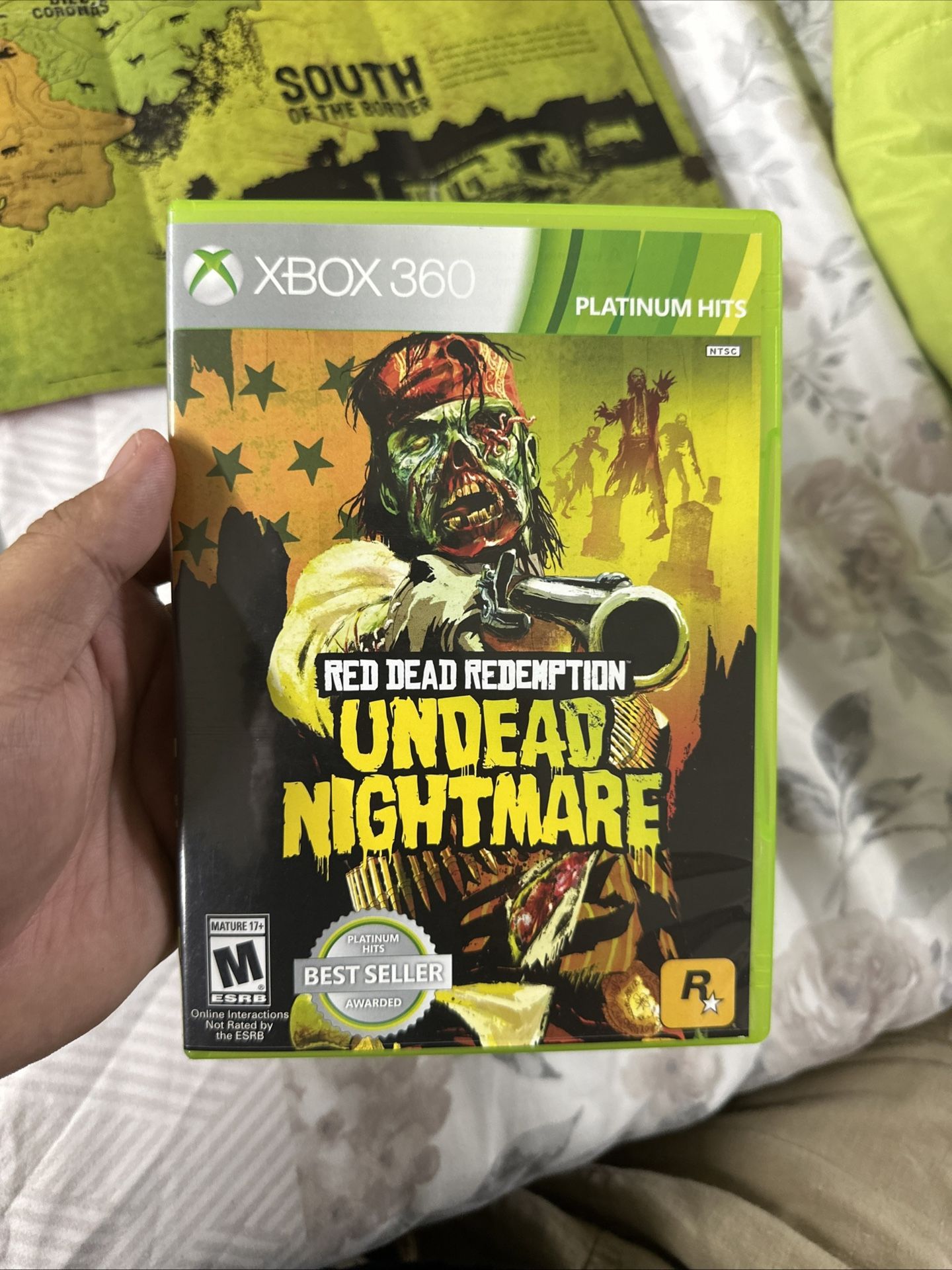 Red Dead Redemption Undead Nightmare Xbox360 CIB  Clean Tested Working