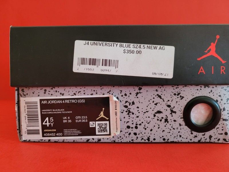 Jordan 4 University Blue Men's shoes