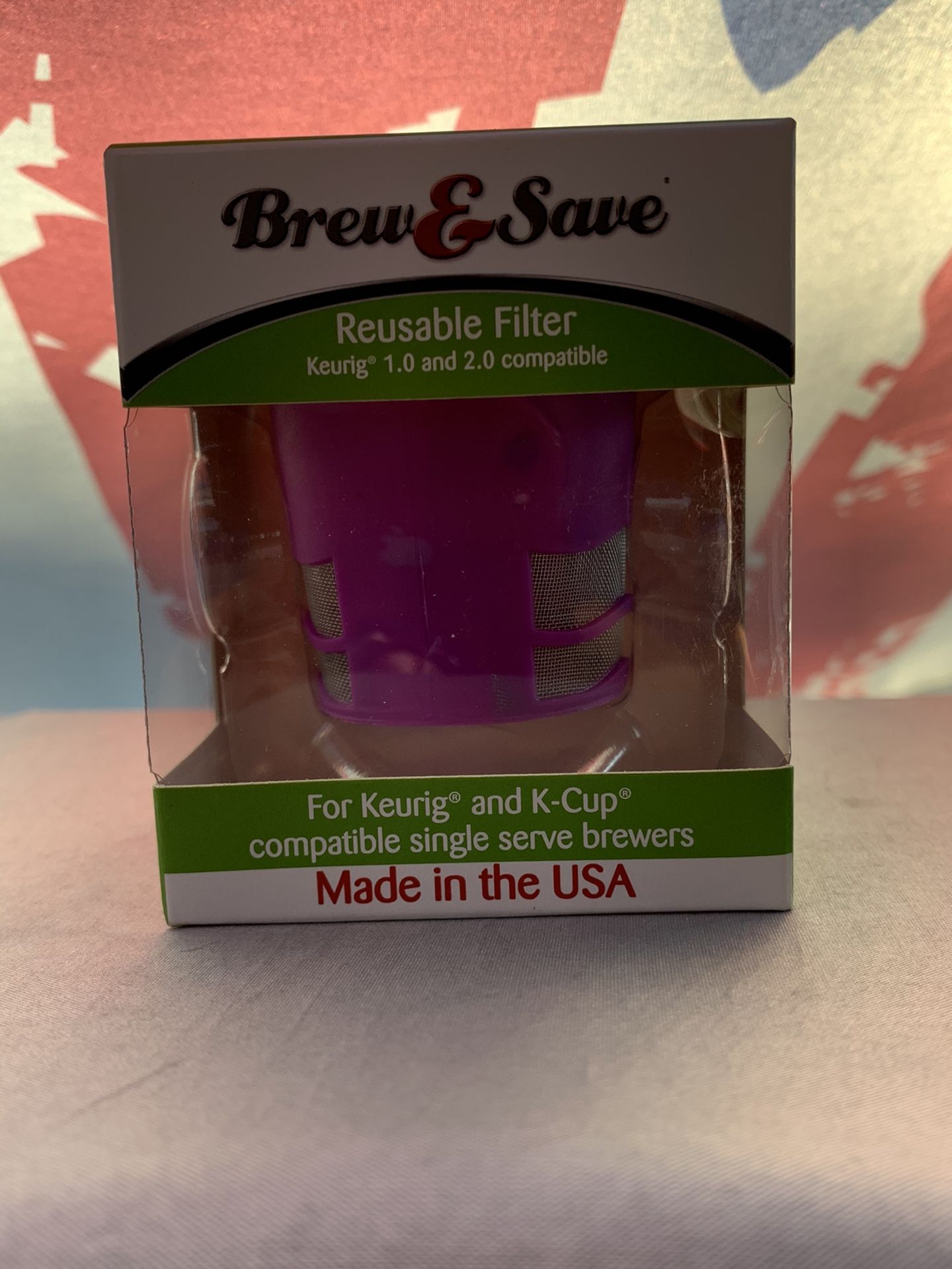 Brew  & Save Reusable Filter For Keurig And K-cup