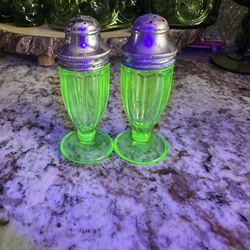 Uranium Salt & Pepper Shakers