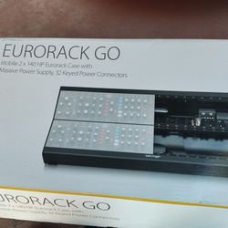 EuroRack Go .. 2 * 40 HP With Case Massive Power Supply 32 Key Power Connectors