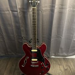 Samick SAN-450 Cherry Red Semi Hollow