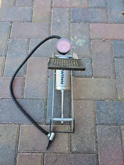 Schwinn foot operated pump