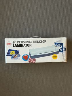Brand New GBC 9” Personal Desktop Laminator