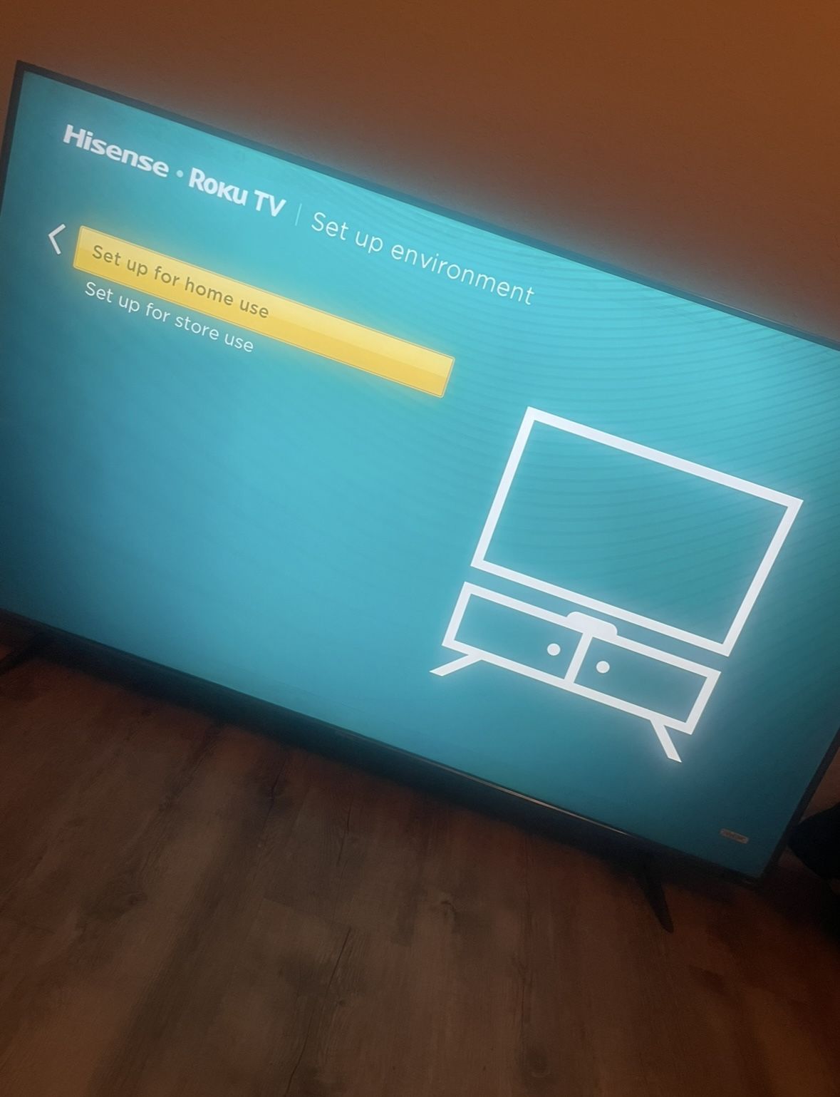 58 Inch Hisense Roku Tv BRAND NEW