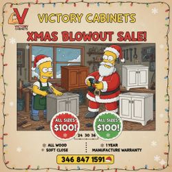 Vanity Cabinets Xmas Flash sale 24/30/36