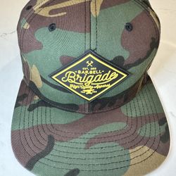 Barbell Brigade SnapBack Hat Camoflauge