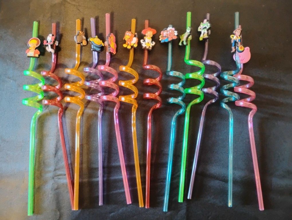 Toy Story Straws NEW