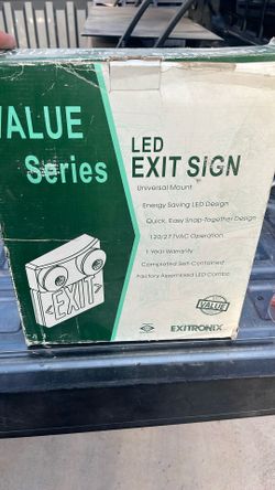 Led Exit Sign Brand New 