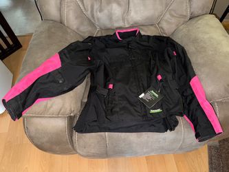 NEW Women's Kawasaki Armored Mesh Riding Jacket w/ Vault C.E. Armor – Size Medium (NWT)