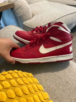 Nike Dunk High gym Red White Sneakers size 13 . $50