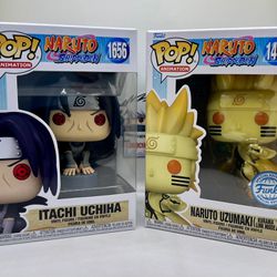 Naruto - Itachi & Naruto Kurama Mode Funko POP! 2 POP Bundle