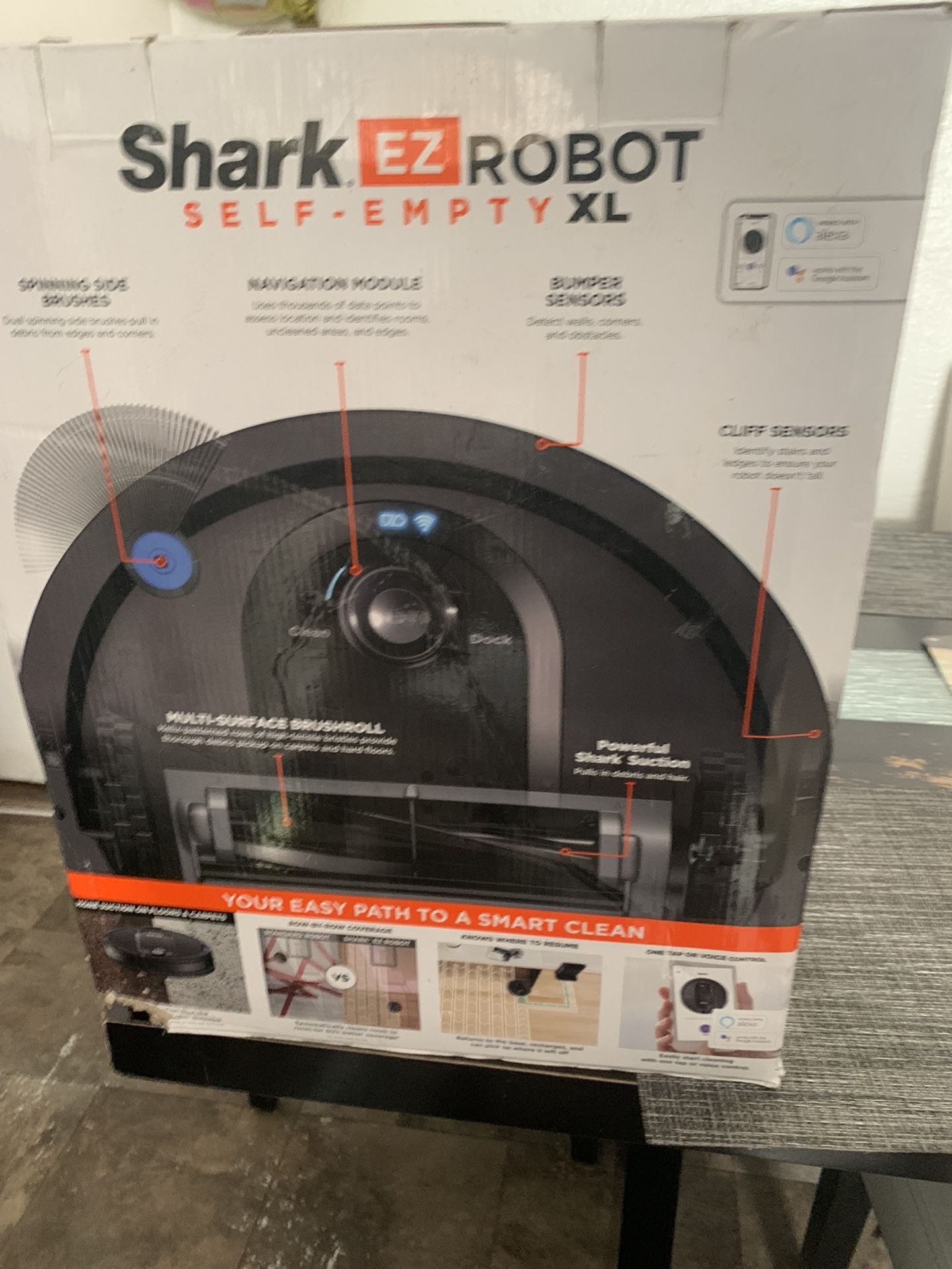 Shark EZ ROBOT  self Empty XL