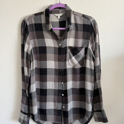 Lucky brand Plaid Button up Shirt- Small 