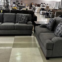Brand New Amor Bringham Hill Sofa and Loveseat Set Made in USA.  $39 Down with Easy Financing! No credit zero interest!  Fast Delivery Same day pick u