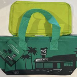 Trader Joe’s Green Mini Insulated Tote Bag 