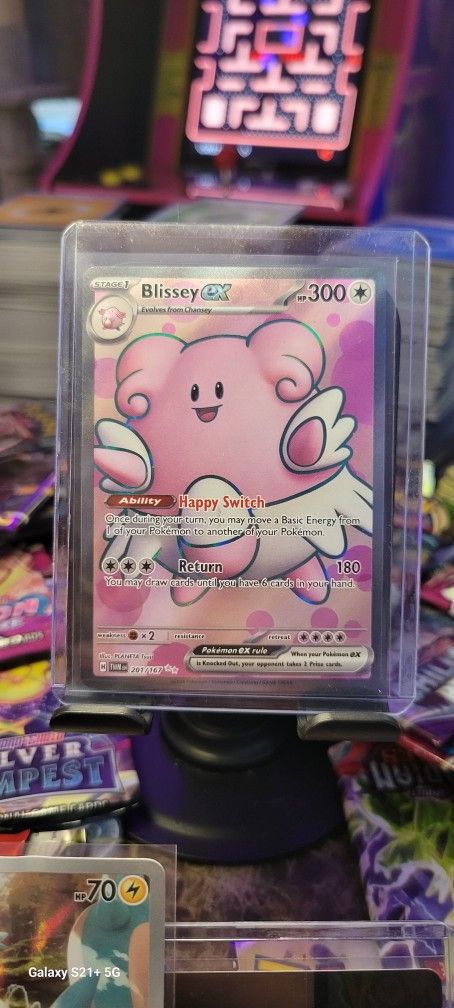 Pokémon Card Rare BLISSEY 201/167 SIR SAR SSR (TWM)