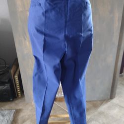 Chico's Blue Trousers Size 8
Vibrant blue Chico's trousers are size 8