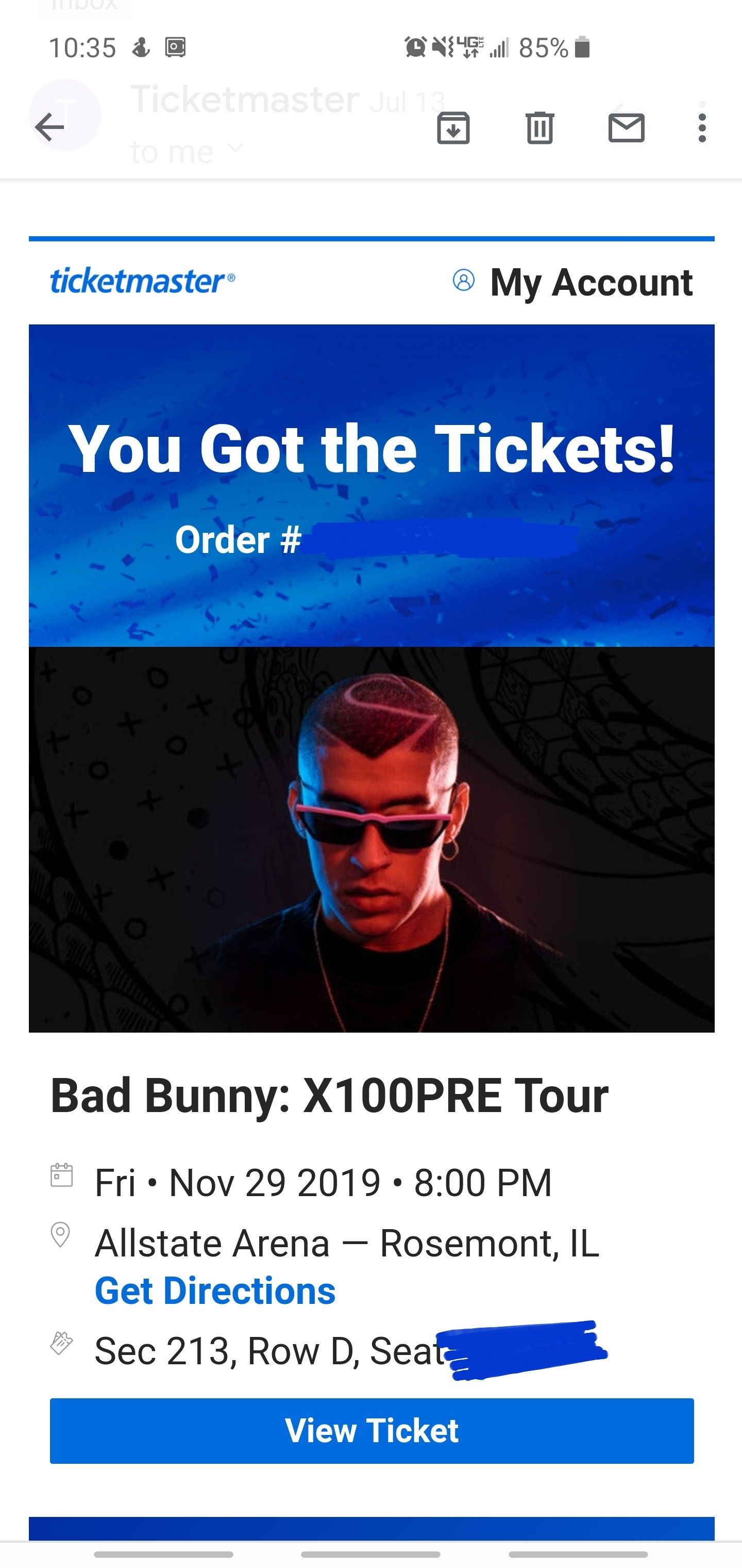 Bad bunny tickets