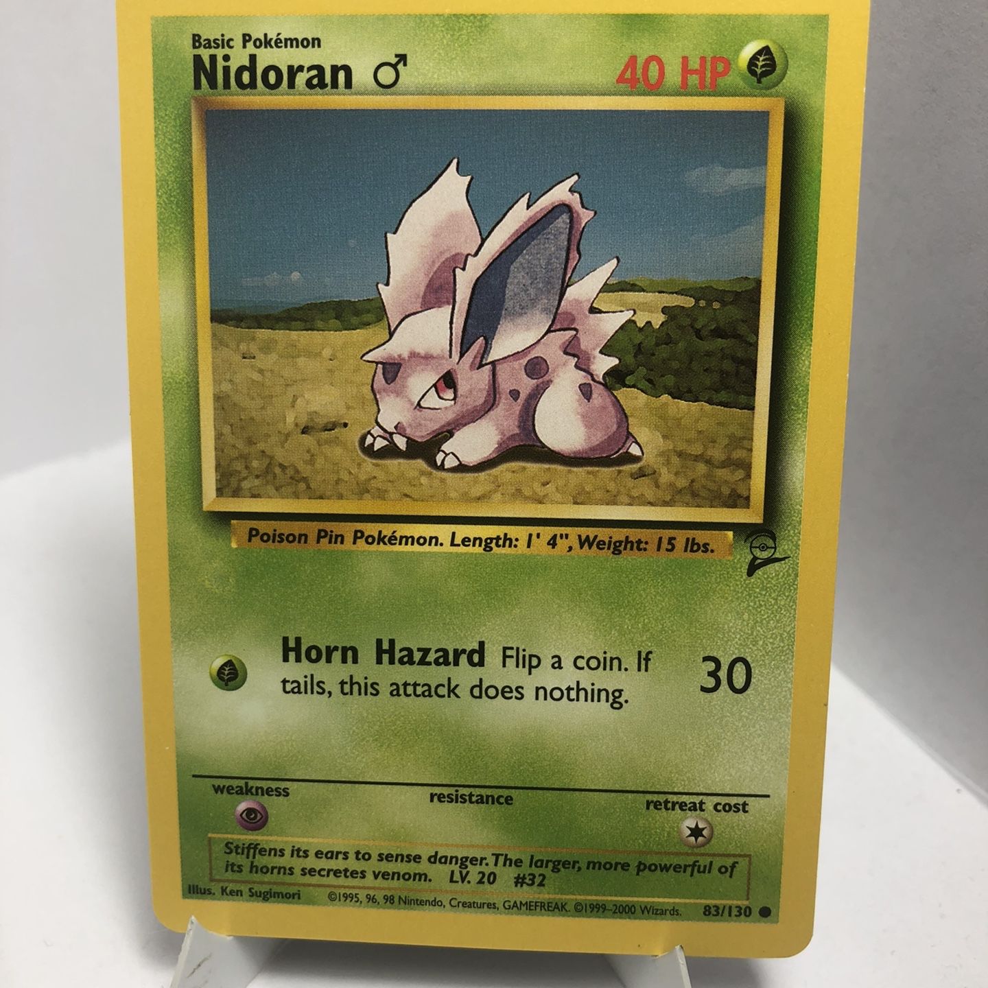 Pokemon Base Set 2 Nidoran Card #83 for Sale in Buena Park, CA - OfferUp