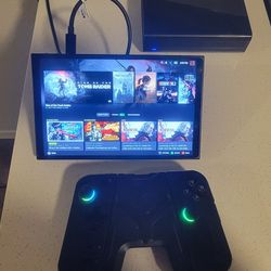 LEGION GO (512 GB) + EGPU RX 7600M XT (8GB)