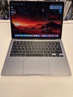 13" MacBook Air 2020, 3.2 M1, 8GB RAM C02FR3F8Q6L3 94% BH $395