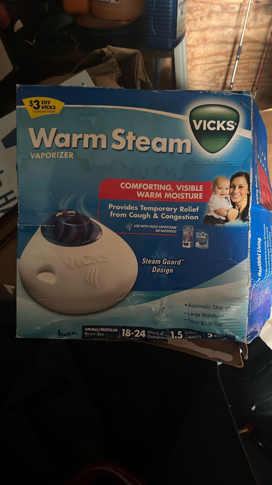 Warm Steam Vaporizer