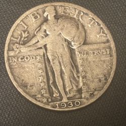 25 cents 1930  coin USA
