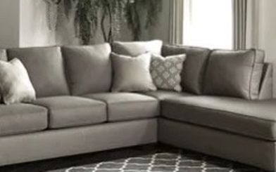 💥HUGE Blowout Furniture Sale!💥 Brand New Ashley Gray Sectional! $50 Down Takes It Home Today!