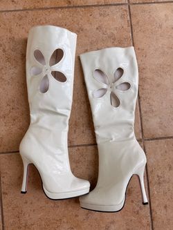 80s costume boots