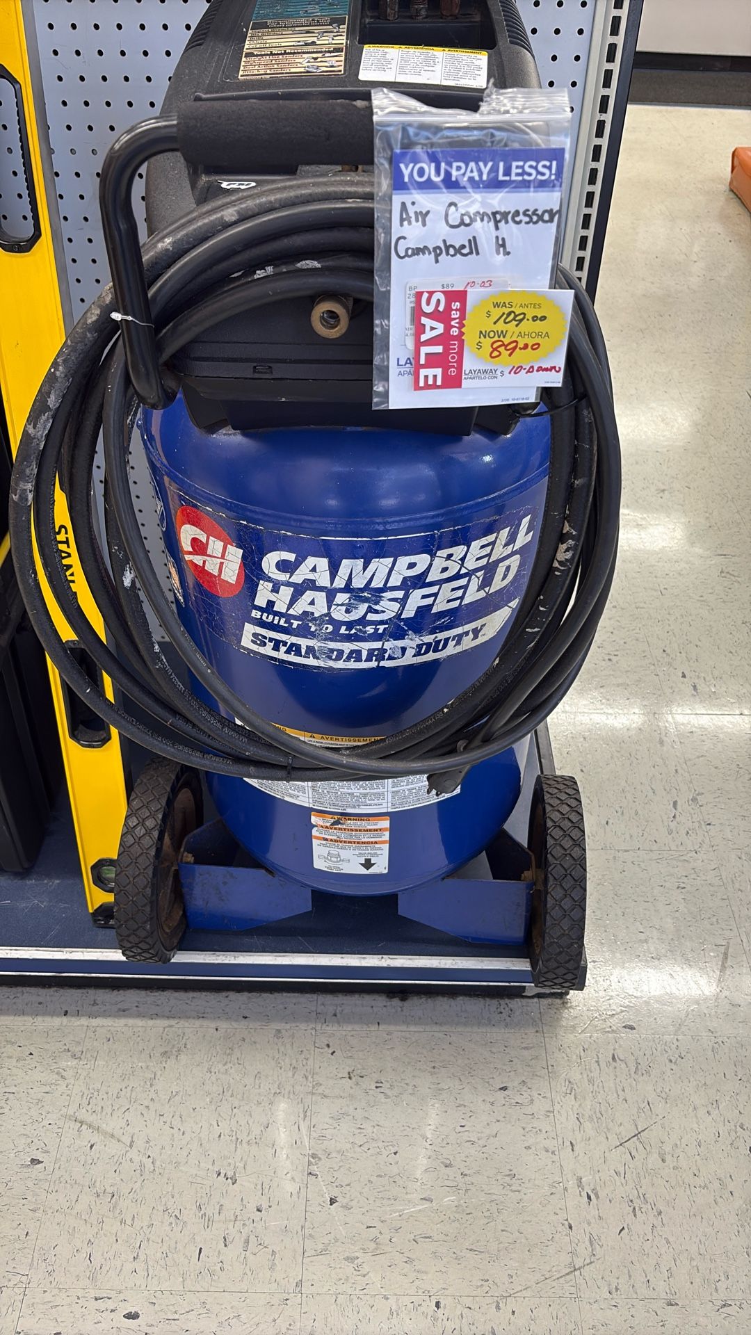 Campbell Air Compressor