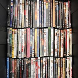 Lot Of 150 DVD/Blu-Rays 