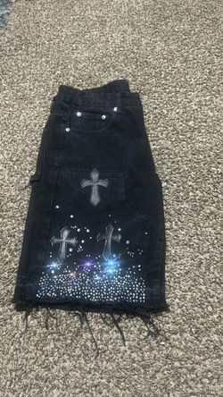 Bedazzled shorts