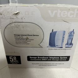VTECH Vonage Broadband Internet Telephone System must be used with Vonage