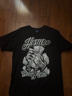 Hustle Harder Graphic T-Shirt Black