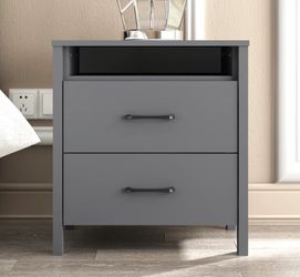 (2 pieces) Allysyn 22.7” TWO DRAWER Nightstand