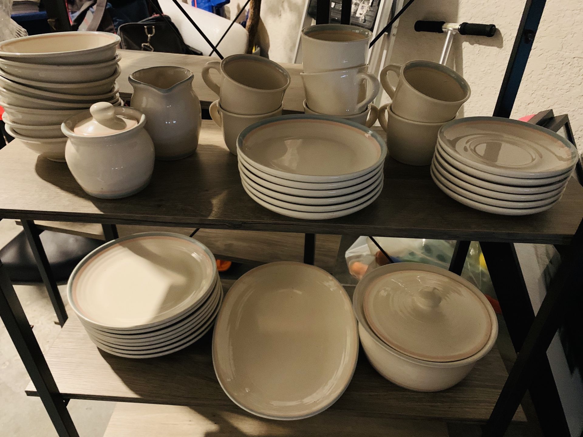 Pfalzgraff set of dining plates serving bowl cups etc