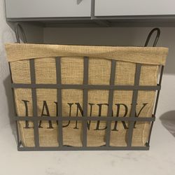 Laundry Basket Decor