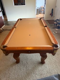 Beach Tropical Pool Table