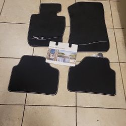 Genuine BMW X1 Carpeted Floor Mat Set - Anthracite - E84