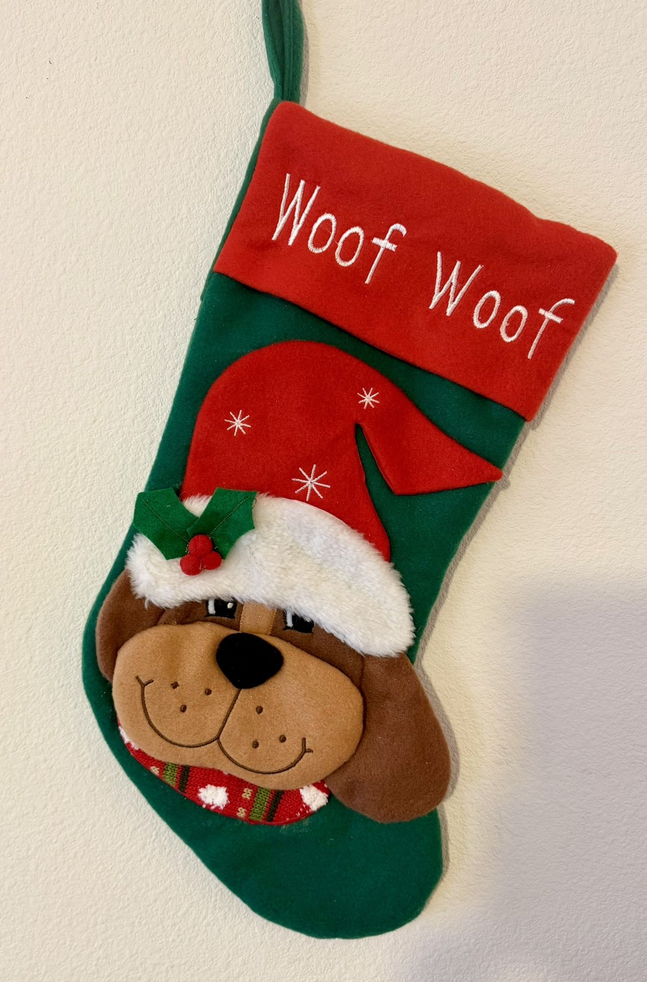 Dog Christmas Stocking