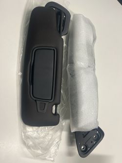 Porsche 991 Espresso Sun Visor Set